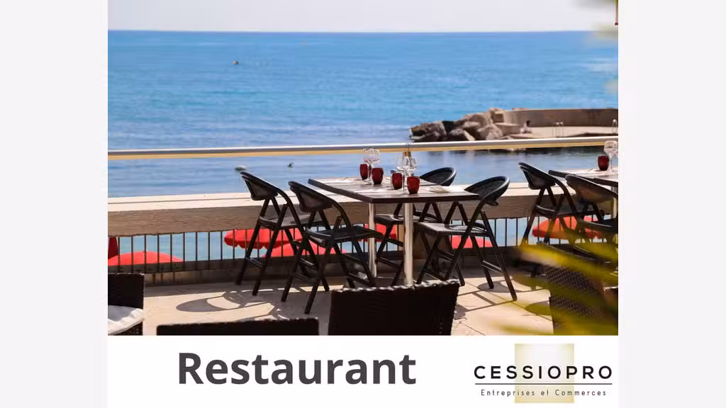 Vente restaurant tradi et evènementiel St Raphaël