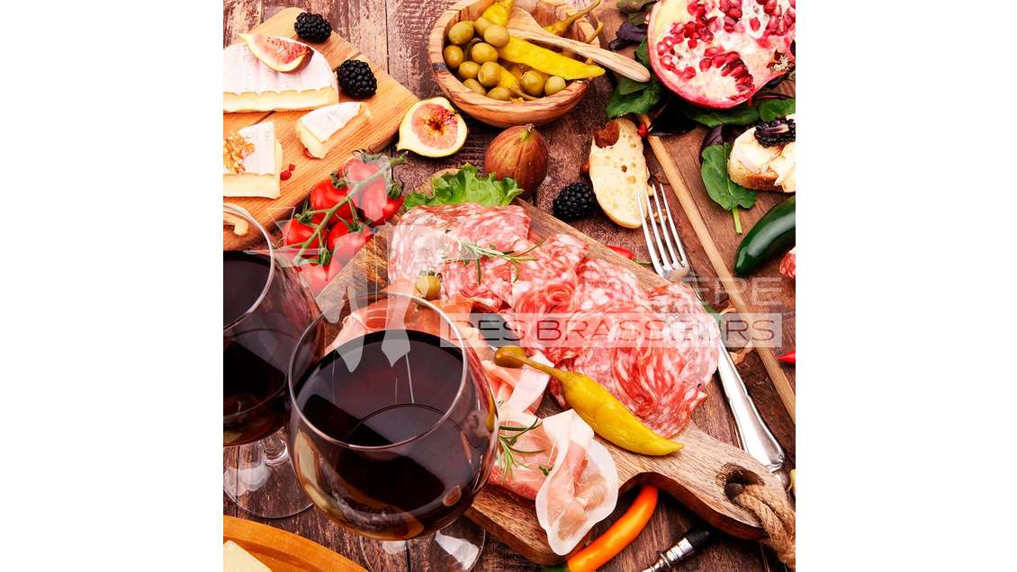 Vente bar à vins dans rue passante à Strasbourg