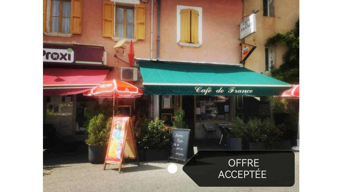 A vendre bar tabac café à Thoard empl stratégique