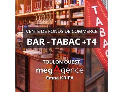 Vente Bar - Brasserie - Tabac à Toulon