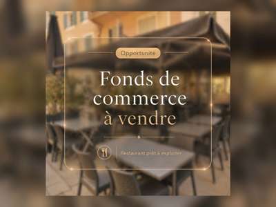 Vente Restaurant à Tournon-sur-Rhône