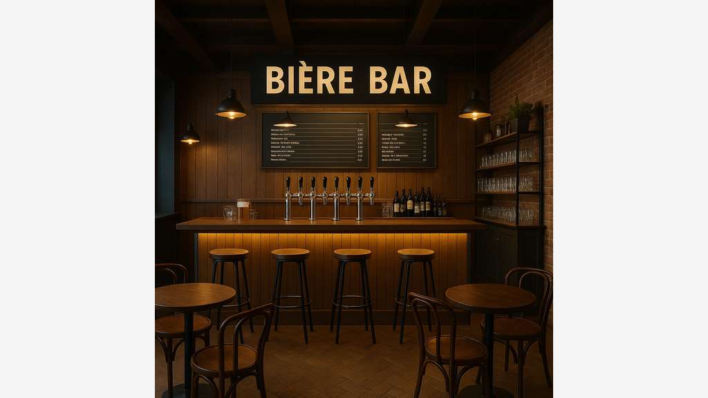 Vente bar à bière en centre-ville de Troyes
