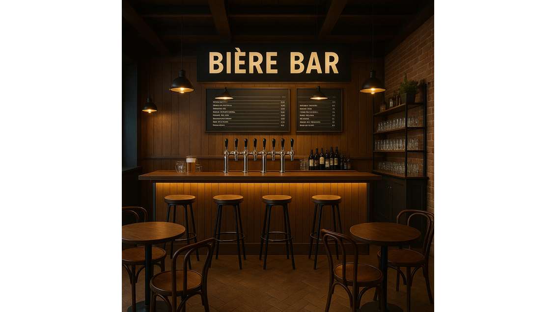 Vente bar à bière en centre-ville de Troyes