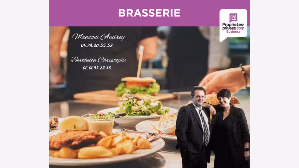 Vente brasserie de 120 couverts secteur Troyes