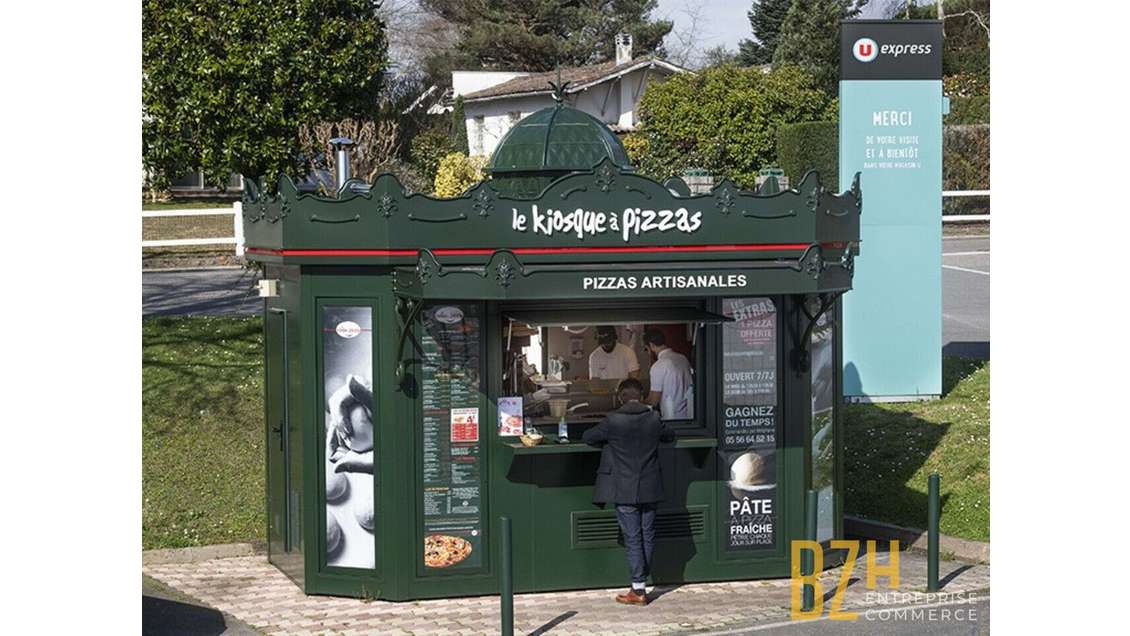Kiosque à pizza à vendre clé en main  sur Vannes