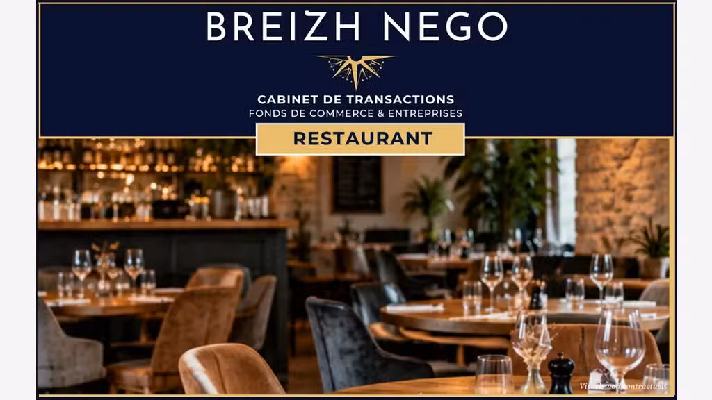 Vente bar-restaurant sur port breton de charme 56