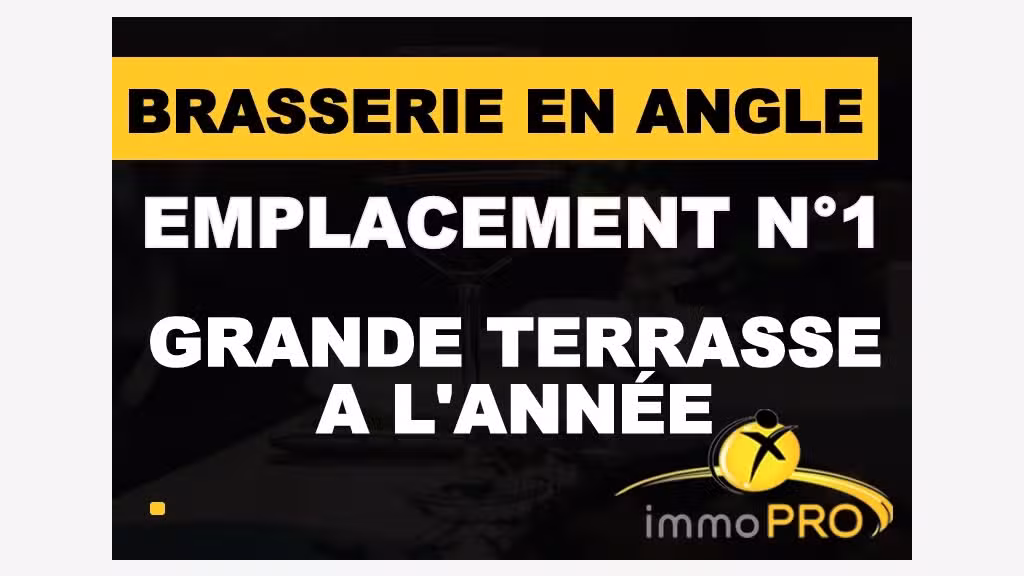 A vendre belle brasserie en angle Vaulx en Velin