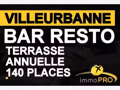 Vente bar restaurant gros potentiel à Villeurbanne