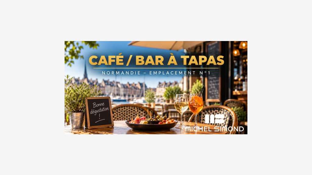 Vente café/bar à tapas en Normandie empl. N°1