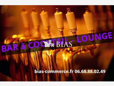 Bar très chic terrasse à vendre en Seine Maritime