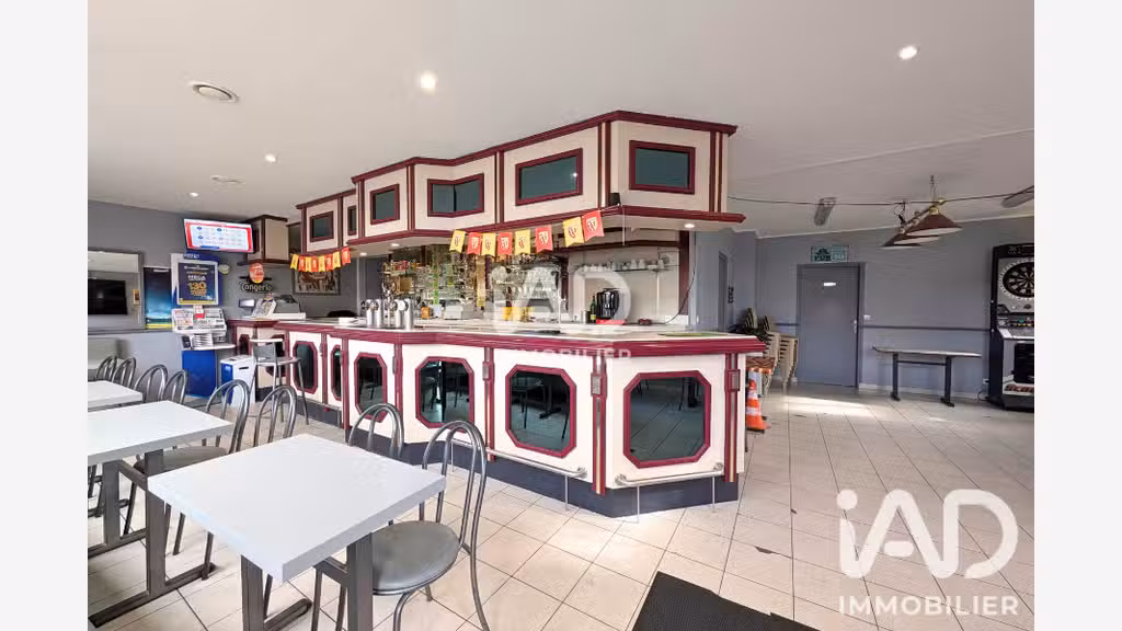 Vente bar et salle de réception à Harnes