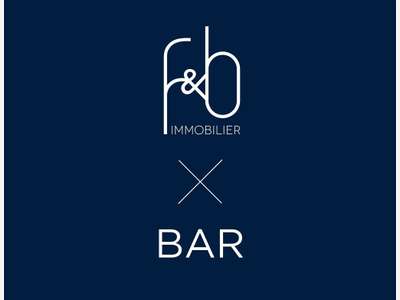Vente bar 50 pers sur 2 niveaux à Paris 75006