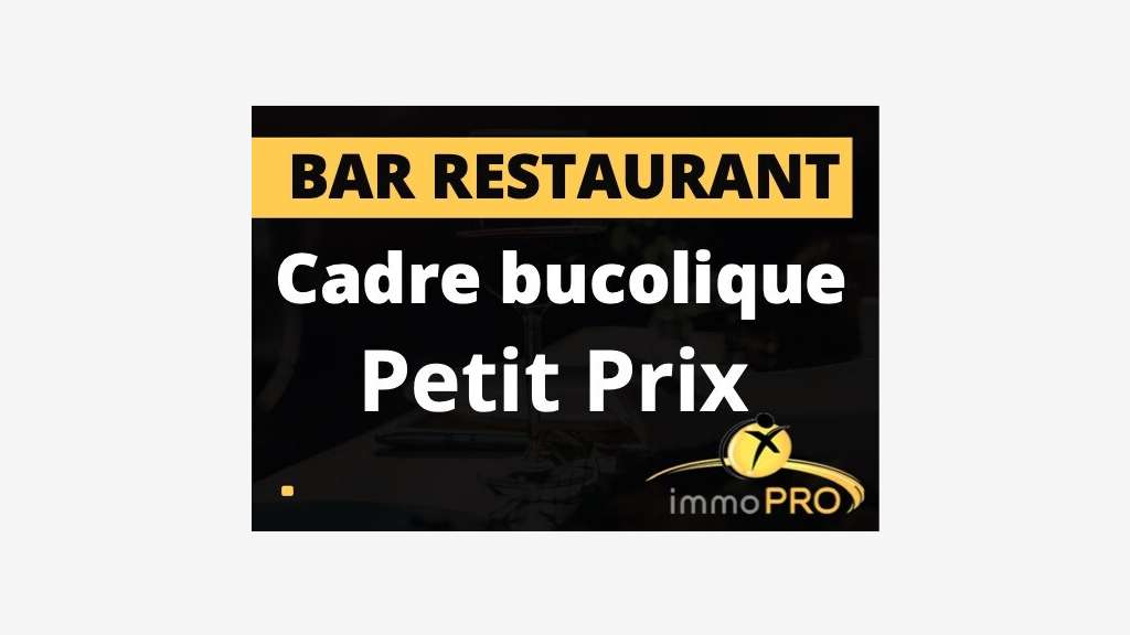 Vente bar restaurant dans un cadre bucolique 01