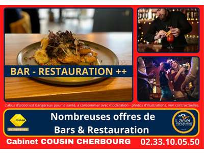 Vente Bar - Brasserie - Tabac à Cherbourg-en-Cotentin