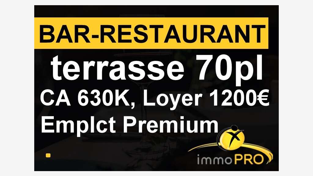 Vend bar-restaurant clé en main à Villefranche
