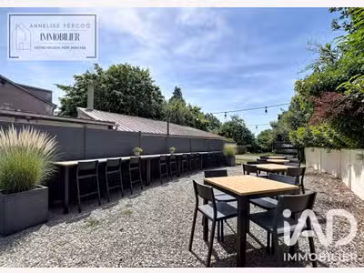 AV murs + fonds bar-restaurant à Cours-les-Barres