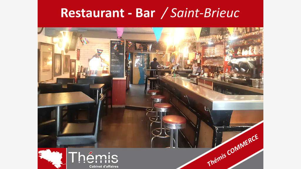 Vente bar restaurant centre ville Saint Brieuc