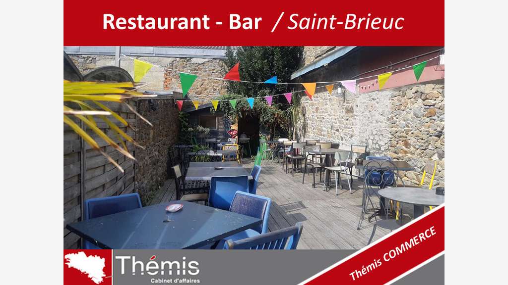 Vente bar restaurant centre ville Saint Brieuc