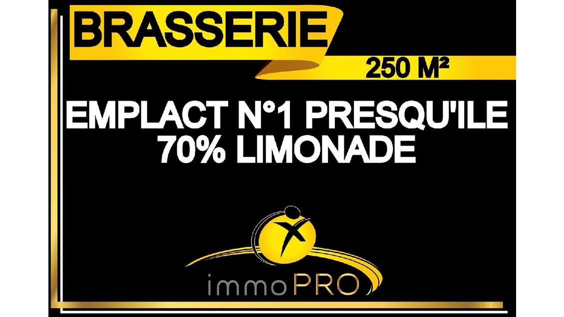 Vend bar restaurant emplacement n°1 Presqu'ile