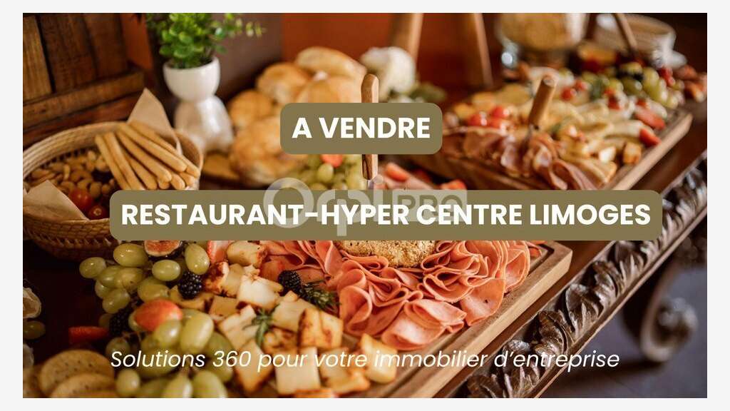 Vente restaurant empl top 1 hypercentre de Limoges