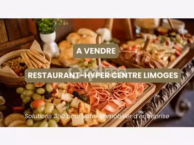 Vente restaurant empl top 1 hypercentre de Limoges