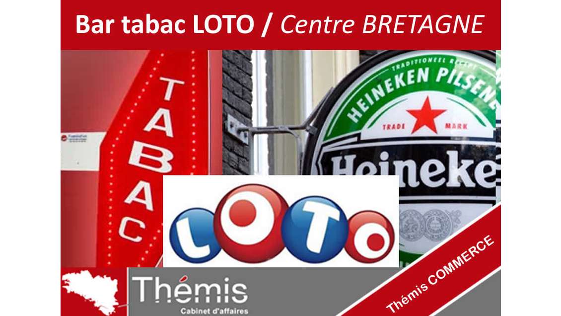 Bar tabac grattage loto à céder centre Bretagne