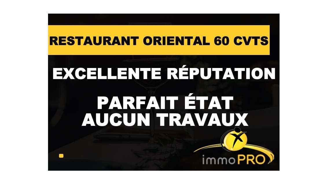 Vente restaurant 60 couverts à Grenoble Chavant