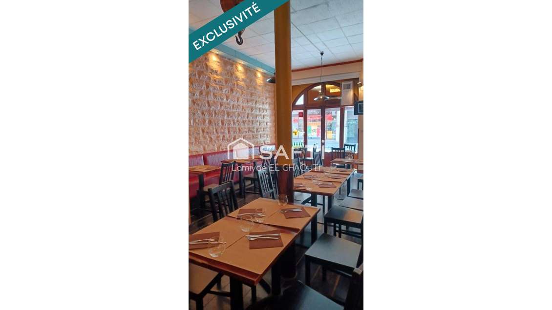 Beau restaurant avec extraction St Maur Oberkampf