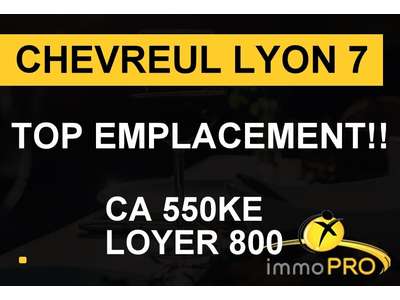 Vente Restaurant à Lyon 7e