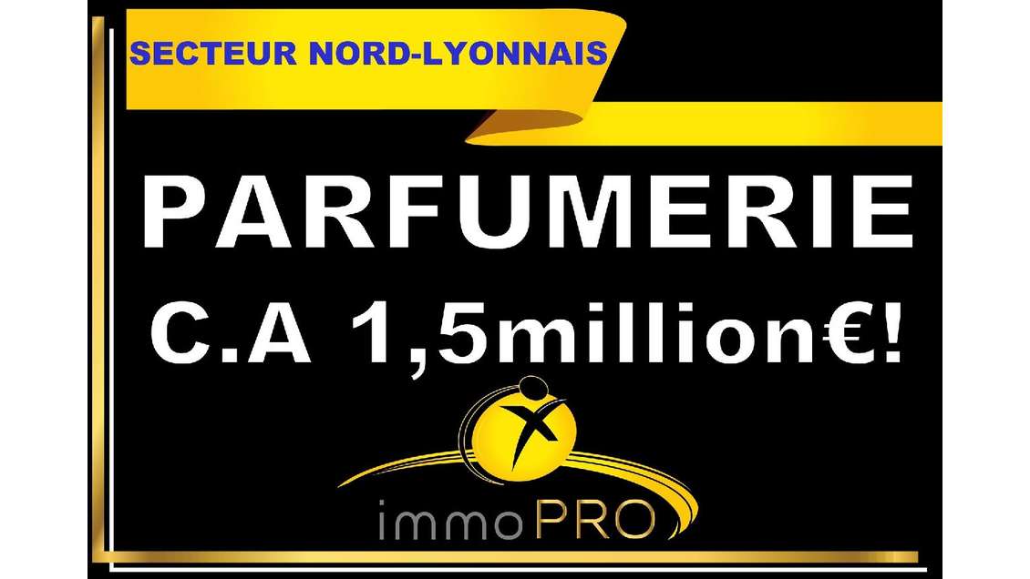 Vend belle parfumerie sur emplacement n°1 à Lyon