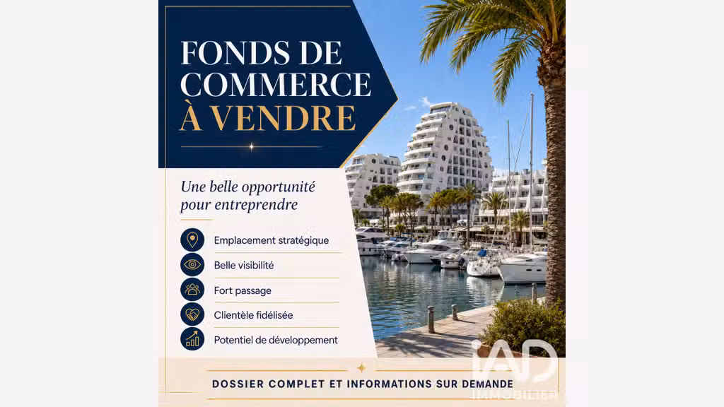 Vente Bijouterie-horlogerie à La Grande-Motte