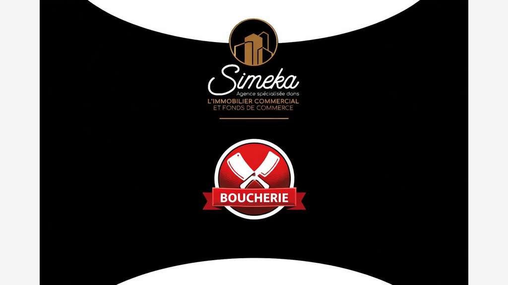 Vente boucherie empl premium forte notoriété 10