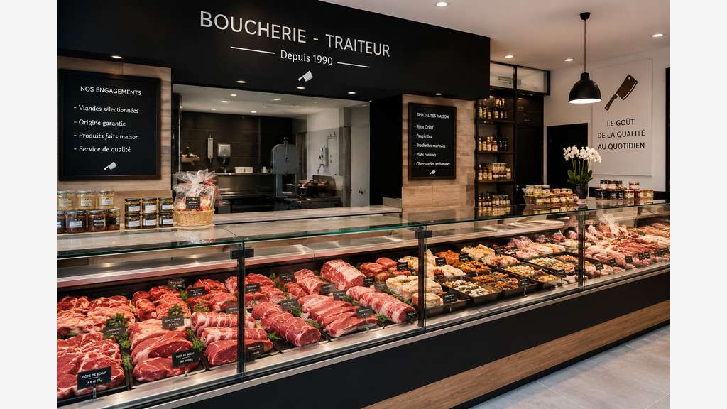 Cession boucherie traiteur 200m² Boulogne-sur-Mer