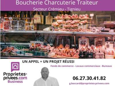Vente Boucherie - Charcuterie à Crémieu