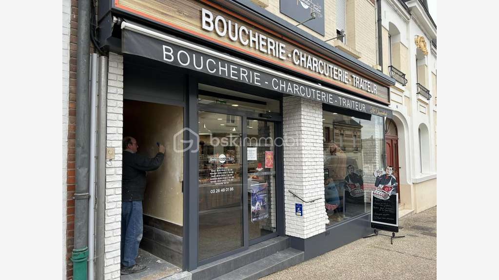 FDC boucherie charcuterie beau potentiel à Fismes
