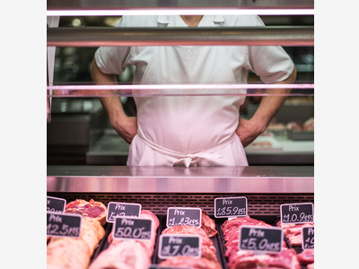 Vente boucherie charcuterie en centre station 44