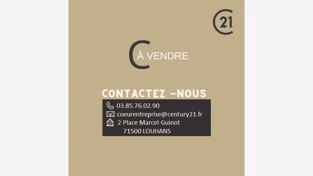 Vente FDC boucherie en Bresse Louhannaise