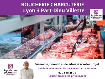 Vente Boucherie - Charcuterie à Lyon 3e