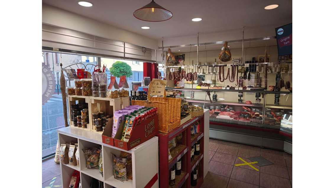 AV FDC boucherie 925m² fort potentiel à Mazamet