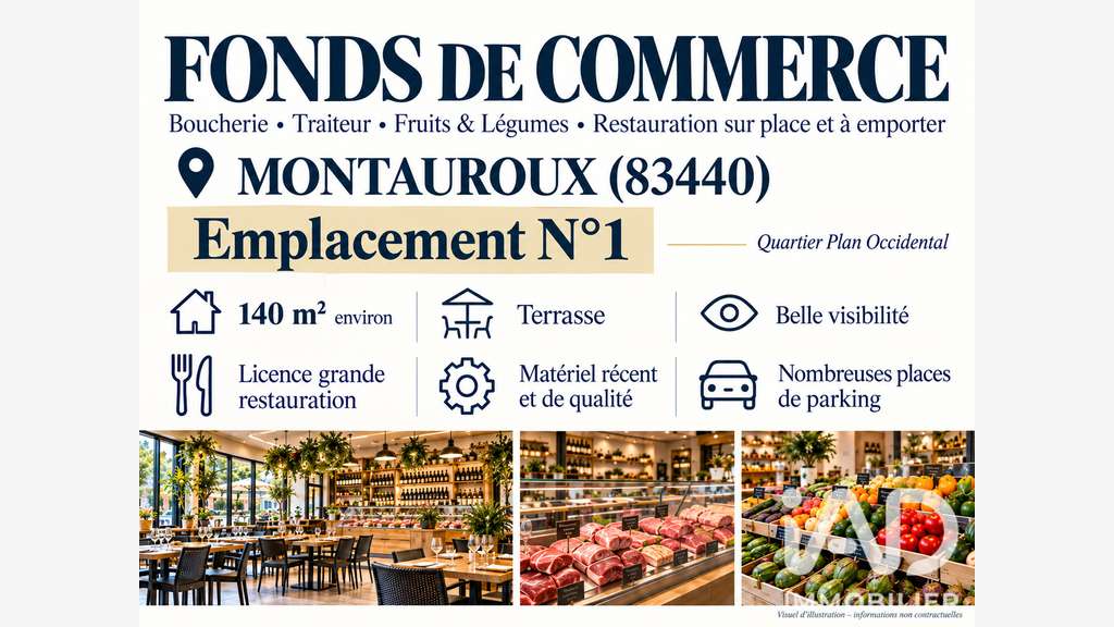 Vente boucherie traiteur à Montauroux