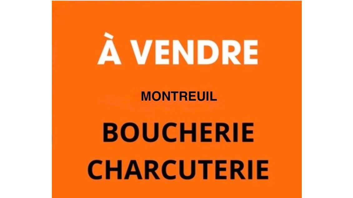 FDC immeuble entier boucherie sur Montreuil