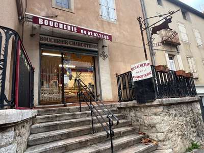 Vente boucherie de 70m² avec terrasse à Olargues