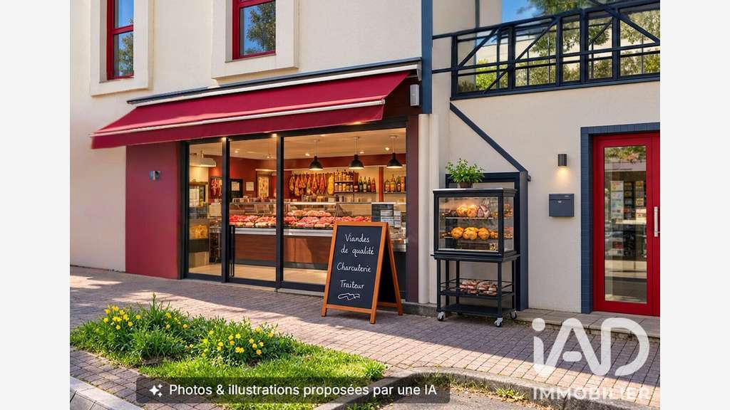 Vente boucherie charcuterie axe passant à Orvault