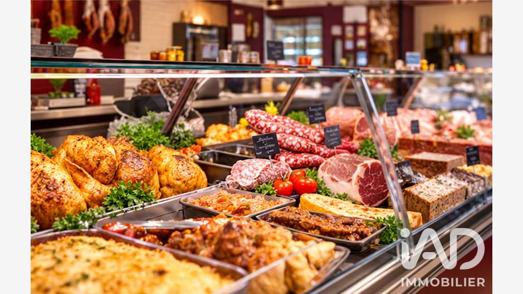 Vente boucherie charcuterie axe passant à Orvault