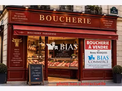 A vendre boucherie emplacement premium Paris 75016