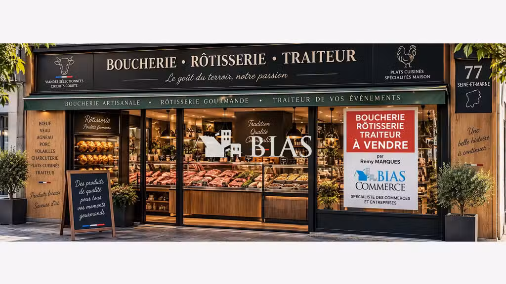Boucherie charcuterie traiteur à Vendre