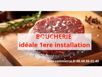 Vente FDC boucherie centre bourg dynamique 76 