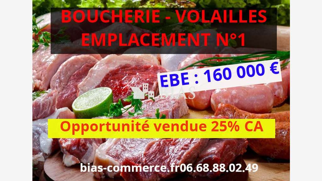 AV boucherie rôtisserie volaille rue piétonne 76