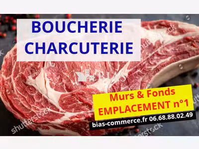A vendre boucherie rôtisserie charcuterie dept 76
