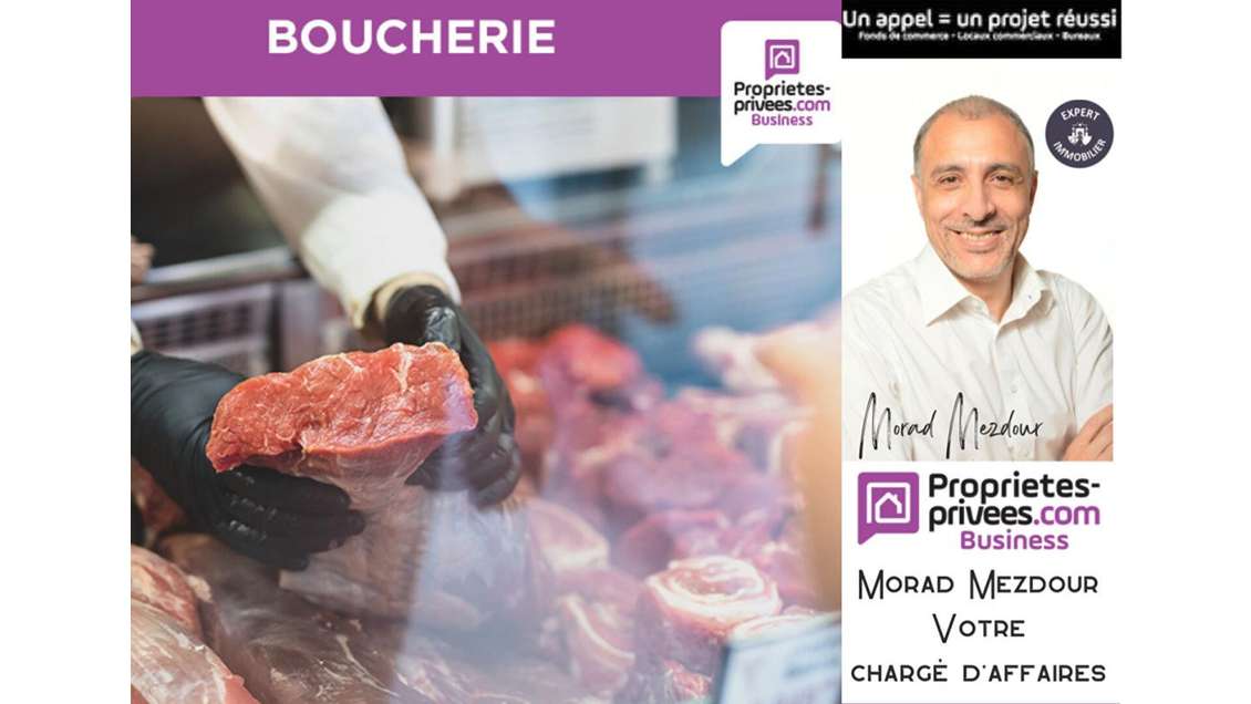 A vendre boucherie de qualité à Tourcoing Union